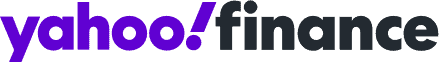 Yahoo Finance Logo purple black